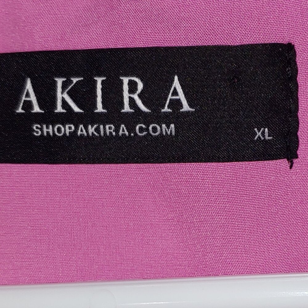 Akira BROCADE TAPESTRY SPRING BOMBER Size XL Pink - Picture 2 of 11